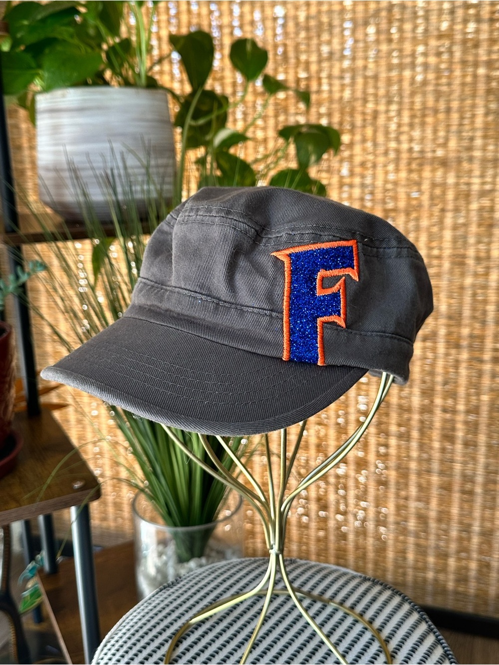 Gray Florida Gators Cadet Style Women's Cap Hat